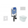 Ideal Standard ProSys - Set predstenovej inštalácie, klozetu a sedadla Connect Air, tlačidla Oleas M1, Aquablade, SoftClose, biela ProSys80M SP94