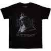 Tričko AC/DC - Back In Black Bell, Unisex,Čierna,XXL