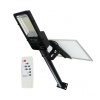 LED solárne pouličné svietidlo s IR diaľkovým ovládaním, Denná biela, 50W, 4000lm, IP65