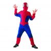 Kostým pre chlapca- Kostým Godan Spider 122-134 (Modrá ninja detská výbava veľkosť 130/140)