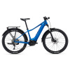 LIV VALL E+ EX 625 Azur Blue 2023 dámské horské elektrokolo s motorem YAMAHA velikost S (158-169cm) Doplňky Blatníky,Nosič,Světla,Stojan