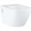 GROHE Euro Ceramic závesné WC Rimless s hlbokým splachovaním, 375 x 540 mm, alpská biela, 39538000