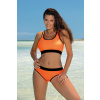 Marko Dámske dvojdielne plavky Marko Isuel M-715 (3), Veľkosť 42, Farba oranžová