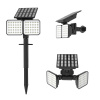 BORMANN SOLÁRNA ZÁHRADNA LAMPA 15x18x36cm, 120Lm,IP44 VODOtesné (BLF4110)