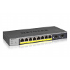 Netgear NETGEAR GS110TP Riadený L2/L3/L4 Gigabit Ethernet (10/100/1000) Podpora napájania cez Ethernet (PoE) Šedá (GS110TP-300EUS)