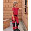 ARDON Detské nohavice ARDON®4xSTRETCH červené Veľkosť: 122-128
