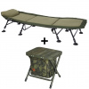 Lehátko Giants Fishing Deluxe FX 8 Leg + skladací stolík s taškou