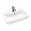 Villeroy & Boch O.novo Umývadlo, 65x46 cm, s prepadom, otvor na batériu, CeramicPlus, alpská biela 4A4165R1