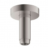 Keuco Sprchové príslušenstvo Sprchové rameno stropné, dĺžka 10 cm, kefovaný nikel 51689050100