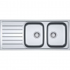 Franke Spark Drez SKX 621, 116x50 cm, nerezový 101.0504.083