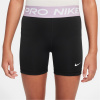 Nike Pro Shorts Junior Girls Black/Doll 13 rokov