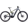 Cube Stereo Hybrid 140 HPC TM 750 flashgrey olive 2023, Veľkosť bicykel S/16