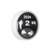 Nástenné hodiny Round Flip Karlsson KA6030WH, 33cm