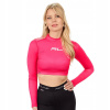 Redline CropTop s dlhým rukávom termoaktívny VENUS 2.0 Outlast dámsky pink