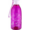 láhev FORCE DROP tourist 0,6 l, transp. růžová