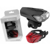 Osvetlenie bicyklov Kross lumi set ii 10 lm batéria (Stars Circle Swift Acriv 28 29 36 V-brzdový okraj)