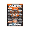 Polepy univerzálne Sponzor Logo - verzia KTM 5523