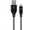 Gembird CC-USB2B-AMmBM-2M-BW USB 2.0 AM na MicroUSB (AM/BM), 2m, černo-bílý
