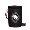 Vrecko na magnézium Mammut Gym Print Chalk Bag - black