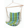 Závěsné houpací křeslo SEDCO RELAX, zelená/modrá