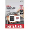 SanDisk MicroSDHC 128 GB Ultra (120 MB/s, A1 Class 10 UHS-I ) + adaptér SDSQUAB-128G-GN6IA
