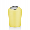 Odpadkový kôš Marta žltý plastový 5l