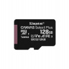 128 GB . microSDXC karta Kingston Canvas Select Plus U1, V10, A1 (r/w 150MB/s) (SDCS3/128GBSP)