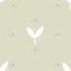 basic leaves pastel green - 10 cm - Obchod s látkami (metráž) by Zanet