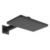 Hansgrohe Raindance Alive Q Hlavová sprcha, 21x34 cm, 2 prúdy, matná čierna 24550670-HG