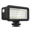 Potápačské vodotesné svetlo Puluz LED 40 m (čierne) 27860