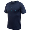 SENSOR MERINO BLEND TYPO pánské triko kr.rukáv deep blue - L