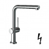 Hansgrohe Talis M54 - Drezová batéria, s výsuvnou koncovkou, chróm 72860000