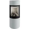 DRU Passo Eco Wave light grey, ohnisko vermikulit - tmavý antracit, matný