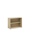 BASIC Policová skriňa BASIC, otvorená 100x40x75,3cmm, breza