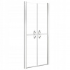 ESG vidaXL Sprchové dvere, priehľadné, 91x190 cm