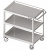 Vozík trojpolicový 900x500x850 mm | STALGAST, 982015090 inox