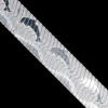 Silver.ag Náramok strieborný. Giotto Rullato Delfini+Onda Dĺžka 18 cm. B0838