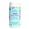 Vegetology KIDS MULTIVIT- 18 Vitamins and Minerals žuvacie tablety pre deti s jahodovou príchuťou 1x60 ks