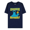 Difuzed Sesame Street Tričko Cookie Monster Navy Cookie Break Velikost L