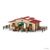 Schleich 42195 Stajňa s koňmi a príslušenstvom
