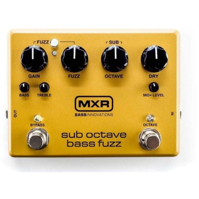 Dunlop MXR M287 SUB Octave Bass Fuzz (Efektový pedál pre basgitaru)