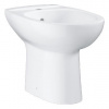 Grohe Bau Ceramic - Stojaci bidet s prepadom, alpská biela 39432000