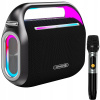 Bluetooth LED reproduktor s mikrofónom KARAOKE HARMONY 120W SWISSTEN