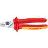 KNIPEX Káblové nožnice izolované viacvrstvovými návlekmi 165mm 9516165