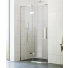 RAVAK COOL! COSD2 120cm dvere do niky alebo do kombinácie / sprchový kút hranatý, profil chróm, sklo číre, X0VVGCA00Z1