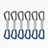 Lezecké expresky Mammut Workhorse Keylock 12 cm Quickdraws 6 ks šedá/modrá