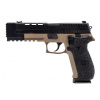 Vorsk Airsoftová pištoľ VP26X, GBB - čierna/TAN
