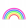 LED Neónová Dekorácia Lampa DÚHA Rainbow 5 Farieb 3xAA ALEBO USB 5V 1A Držiak