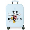 JOUMMA BAGS ABS cestovný kufor MICKEY MOUSE Happines Turquesa, 55x40x20cm, 37L, 3668621 (small exp.)