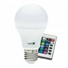 Žiarovka LED 7,5W, E27 - A60, RGB + 3000K, 480lm, Ra 80, 180° (Kobi)